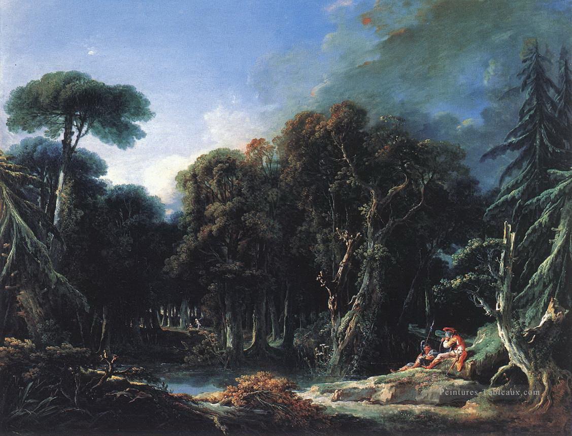 La forêt François Boucher Peintures à l'huile